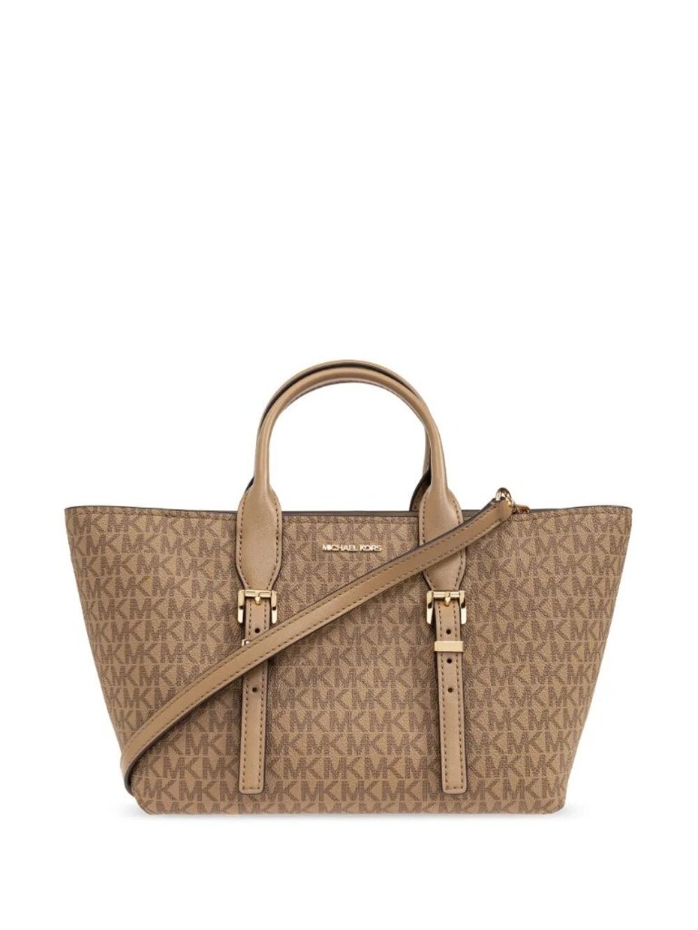 MICHAEL Michael Kors Moore Large Buckle Tote - Husk